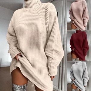 Knitted Turtleneck dress-